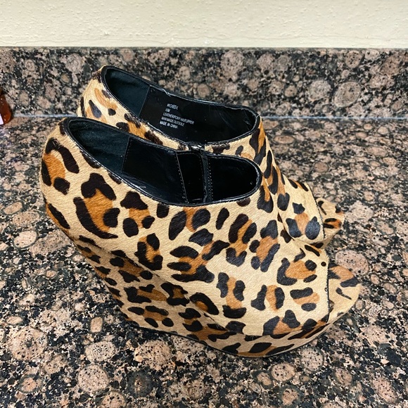 Steve Madden Pony Hair Wedges “Wicked” SZ 10 - Picture 4 of 15